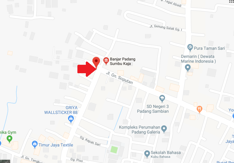 Maps Jl Tangkuban Perahu