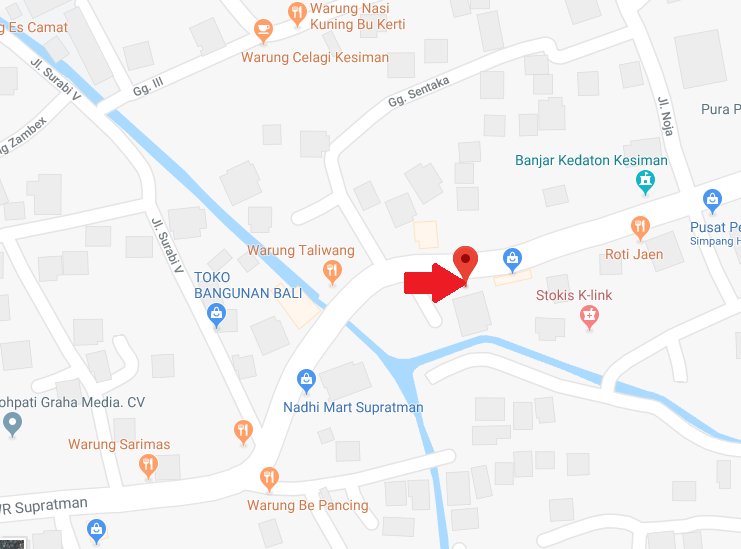 Maps Jl WR Supratman Kedaton